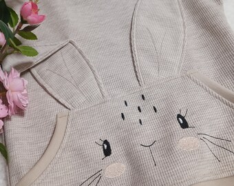 Sweater | Hase mit Schlappohr | ab Gr.74 | ver. Farben