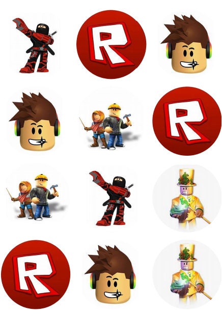 FREE Printable Roblox Cupcake Toppers, 51% OFF