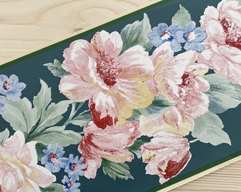 Bordo murale in vinile fiori