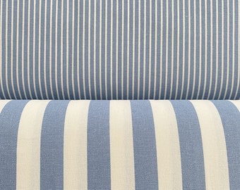 Coordinated fabrics for decoration, Anchors & Knots, Wide Stripe and Stripe, height 280 cm