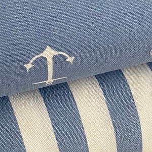 Coordinated fabrics for decoration, Ancore&Nodi, Riga Larga and Righina, height 280 cm