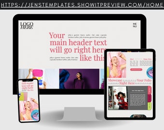 Showit website sjabloon, Showit winkel, Showit landingspagina, showit website, websitesjabloon, showit, showit fotograaf, showit fotografie