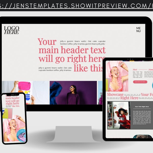 Showit Website Template, Showit shop, Showit landing page, showit website, website template, showit, showit photographer, showit photography