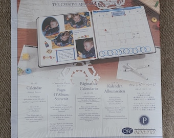 Creative Memories 12 x 12 Calendar Refill Pages 2004 - scrapbooking (6 in pack)