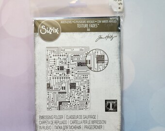 Tim Holtz Sizzix Multi-level Texture Fades Embossing Dotted 666292 - Etsy