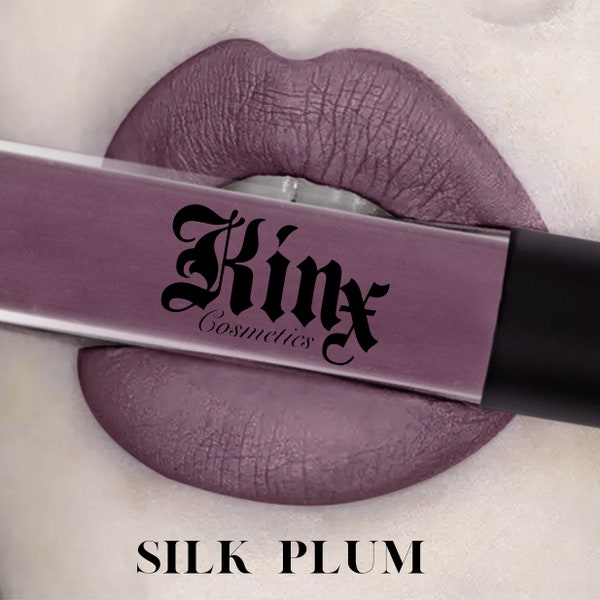Silk Plum Matte waterproof Lipstick, smudge free, Cruelty free, Vegan Liquid Matte Lipstick, Long Lasting, Waterproof , Vivid colors,