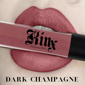 Dark Champagne Matte Waterproof Lipstick, Smudge Free, Cruelty
