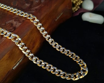 Two Tone Chain - Etsy UK