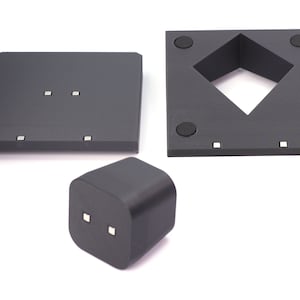 Eureka Mignon Set mit geneigtem Standfuss Magnetische Frontablage Dosiertasse und Ständer Low Retention Kit Weniger Kaffeerückstände Bild 4