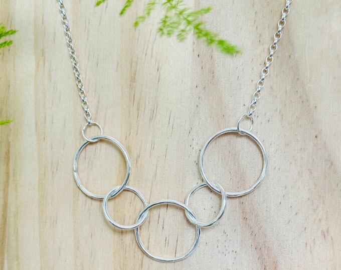Silver Link Necklace