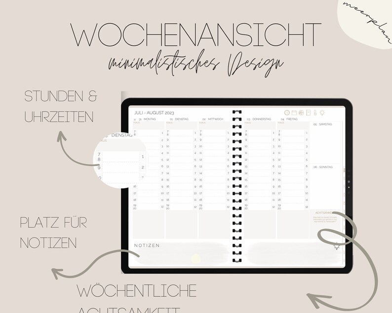 Digital Teacher Calendar 2023 2024 Digital Teacher Calendar Etsy