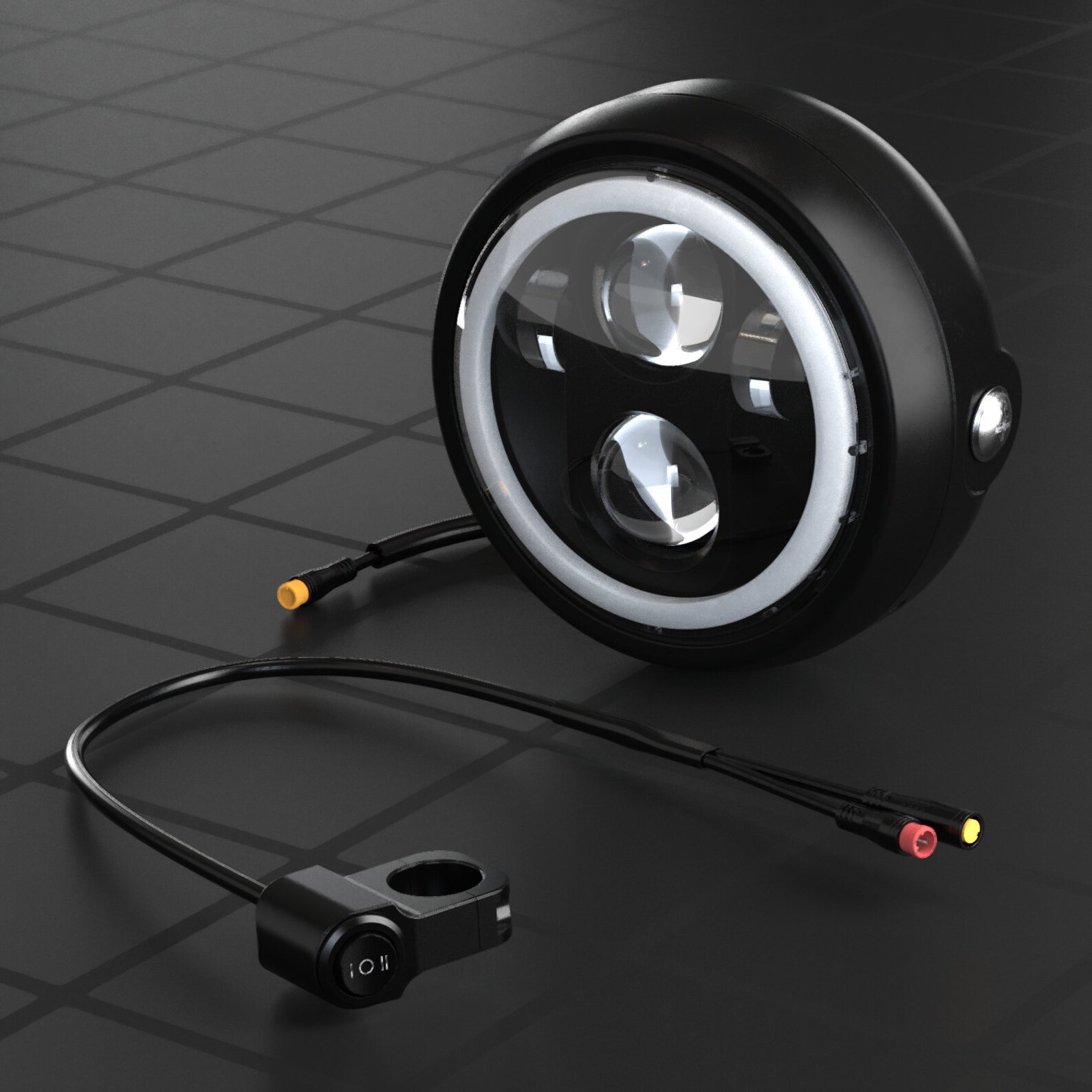 Halo LED Headlight Kit for Super73 S1/S2/Z/ZX/R/RX Etsy