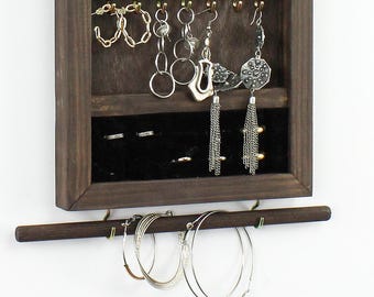 Jewelry Cabinet / Armoire / Personalized Wall Hanging Jewelry Display