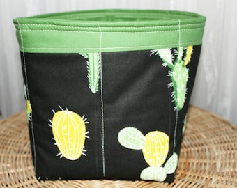 Utensilo, storage box, padded fabric basket, solid handwork