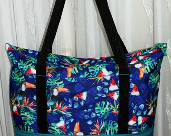 stable large shopping bag/ beach bag