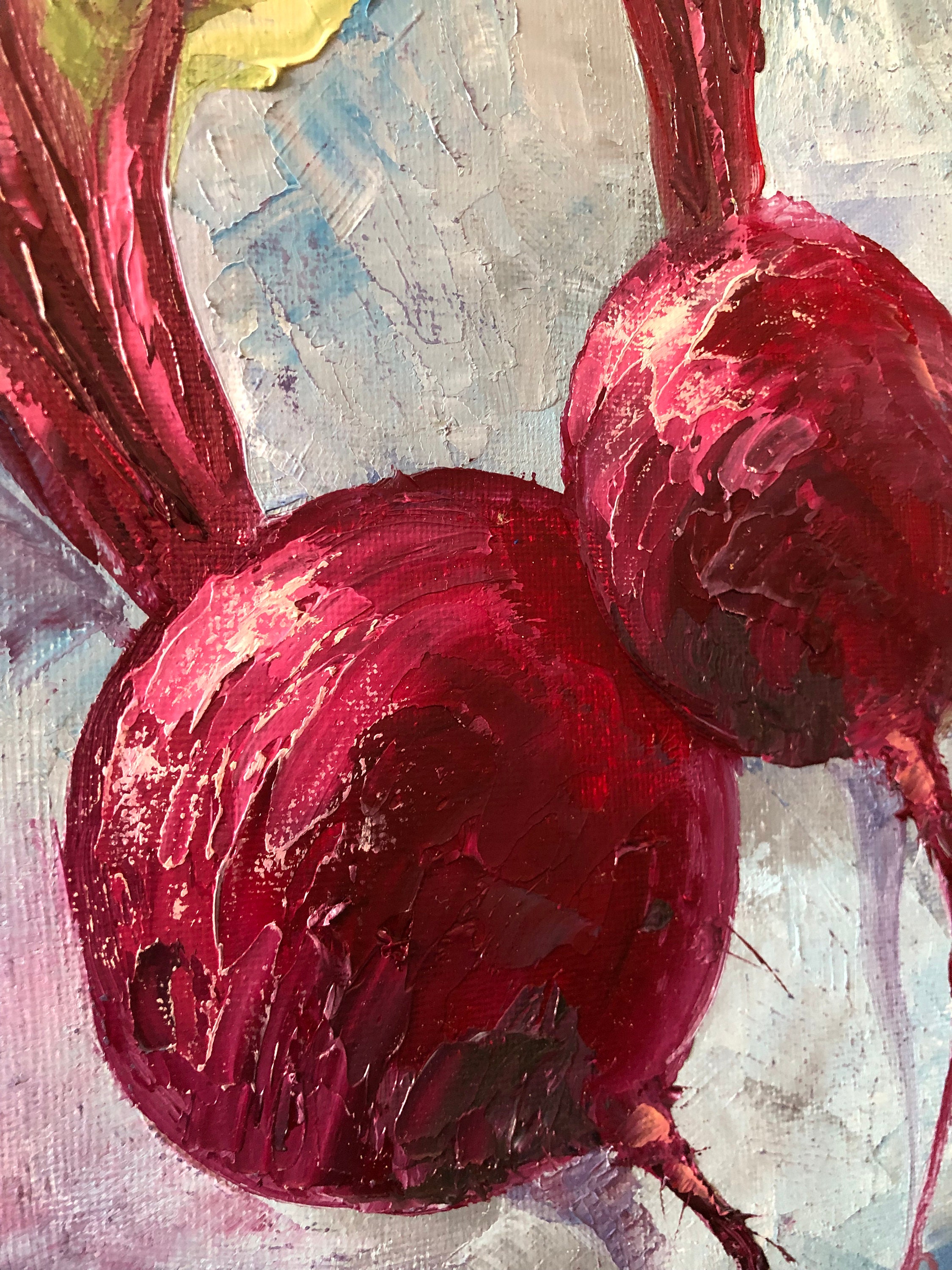 Original Oil Painting: Carrots and Beets Still Life, Kitchen Art - Etsy