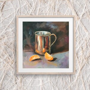 Original Still Life Food Oil Painting