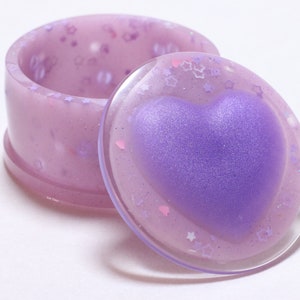 Pastell Herz Resin Box