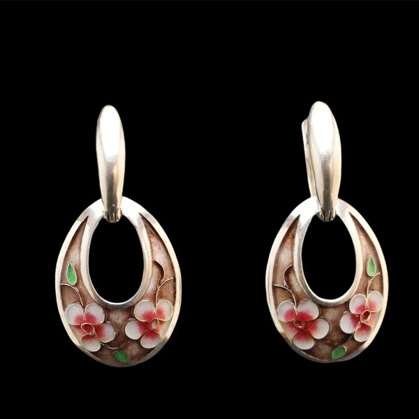 Fine Enamel Jewelry Etsy