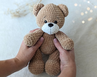 Plush teddy bear toy, soft stuffed animal toy, Valentine's Day gift