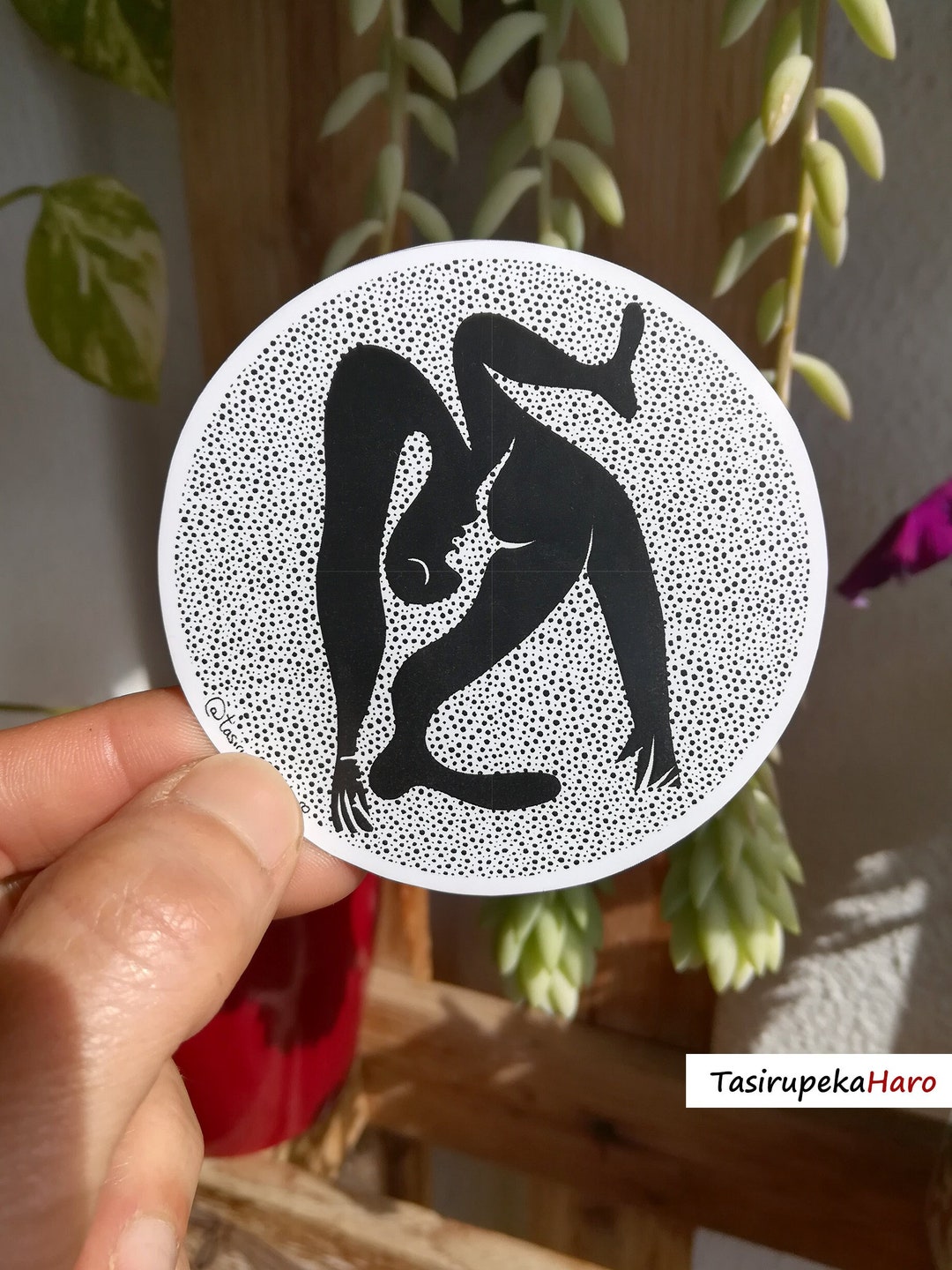 The Acrobat Pablo Picasso Sticker, Circus Man Portrait, Famous Quality ...