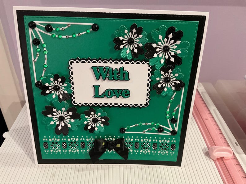 Handmade With Love Card - Etsy