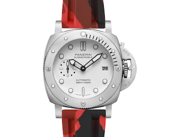 Silikonarmband für Panerai Luminor, Submersible - 22 mm 24 mm