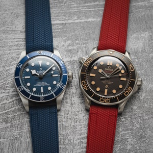 Flexweave Silicone Watch Strap: Quick-Release Rubber Band, 20mm 22mm