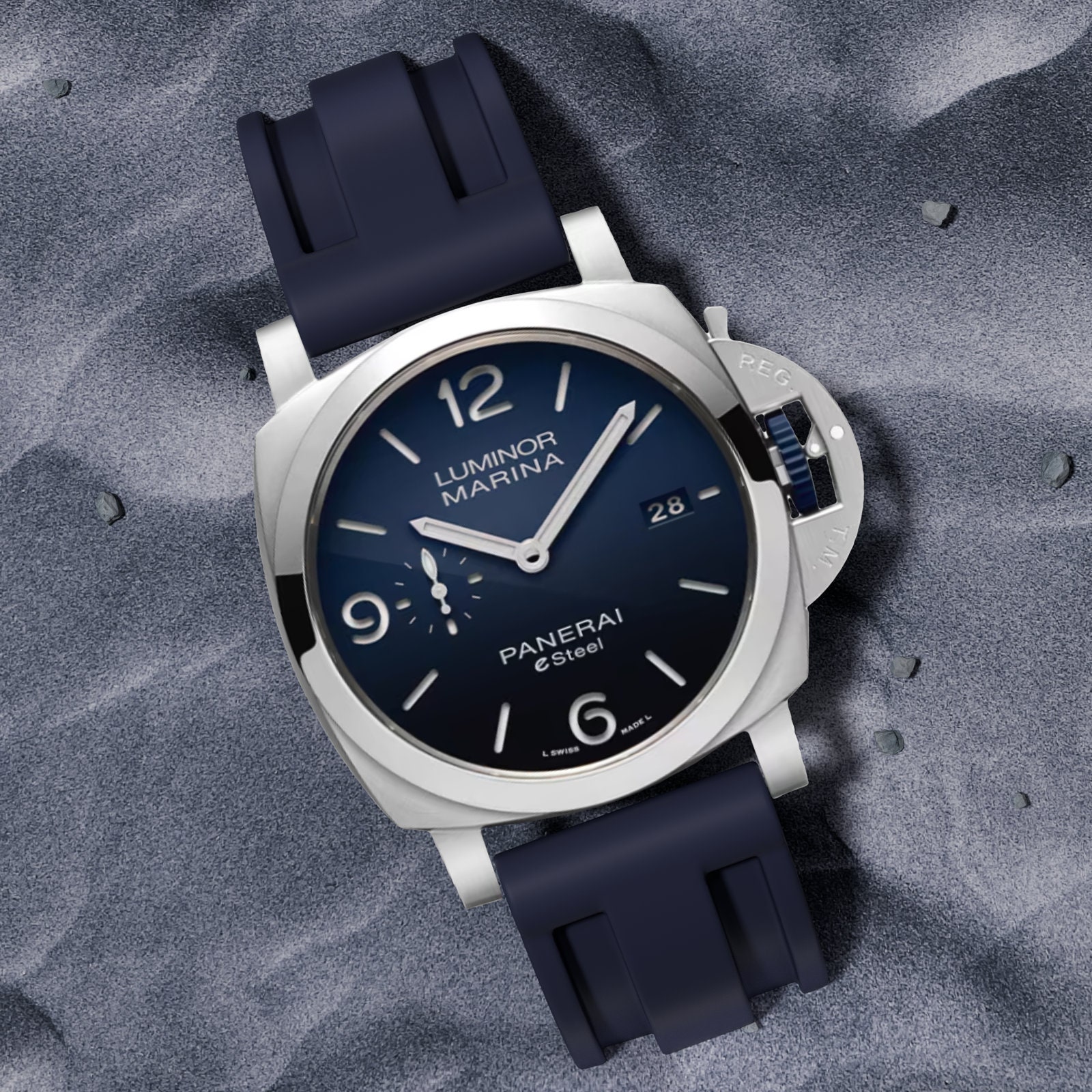 107.PANERAI パネライ 用   24mm-22mm 107.PANERAI パネライ 用 24mm-22mm