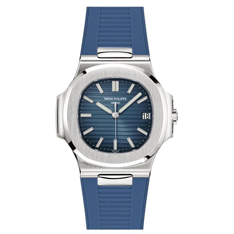 Cinturino in gomma per orologio Patek Nautilus modello 5711 / 5712 / 5726 / 5980 - Italia Cinturino in gomma per orologio Patek Nautilus modello 5711 / 5712 / 5726 / 5980 - Italia