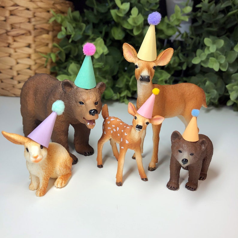 11-teiliges Katzen-Geburtstagshut Set – Bunte Papierhüte & Kronen Für Haustiere