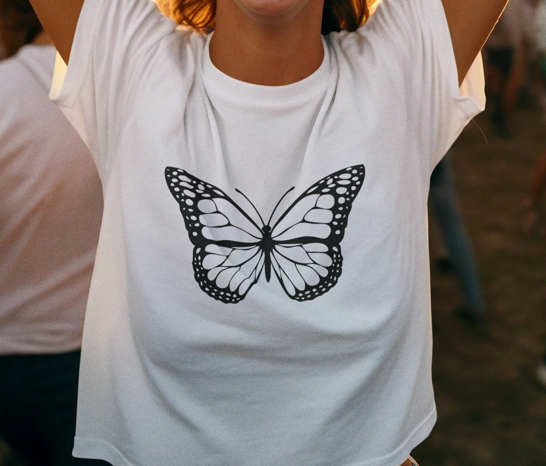 Butterfly Png for Shirt, Butterfly PNG, Cricut, Silhouette, Butterfly ...