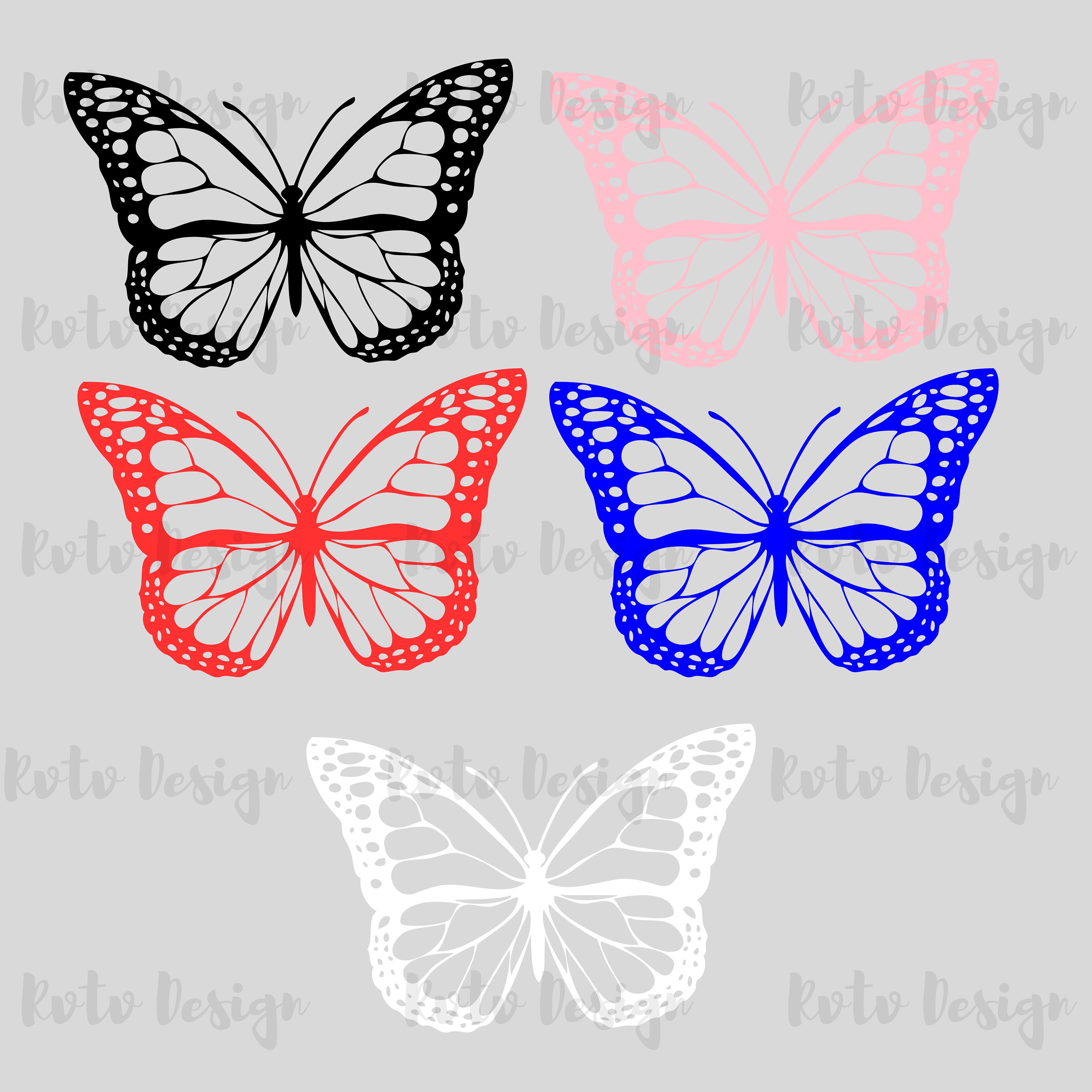 Butterfly Png for Shirt, Butterfly PNG, Cricut, Silhouette, Butterfly ...