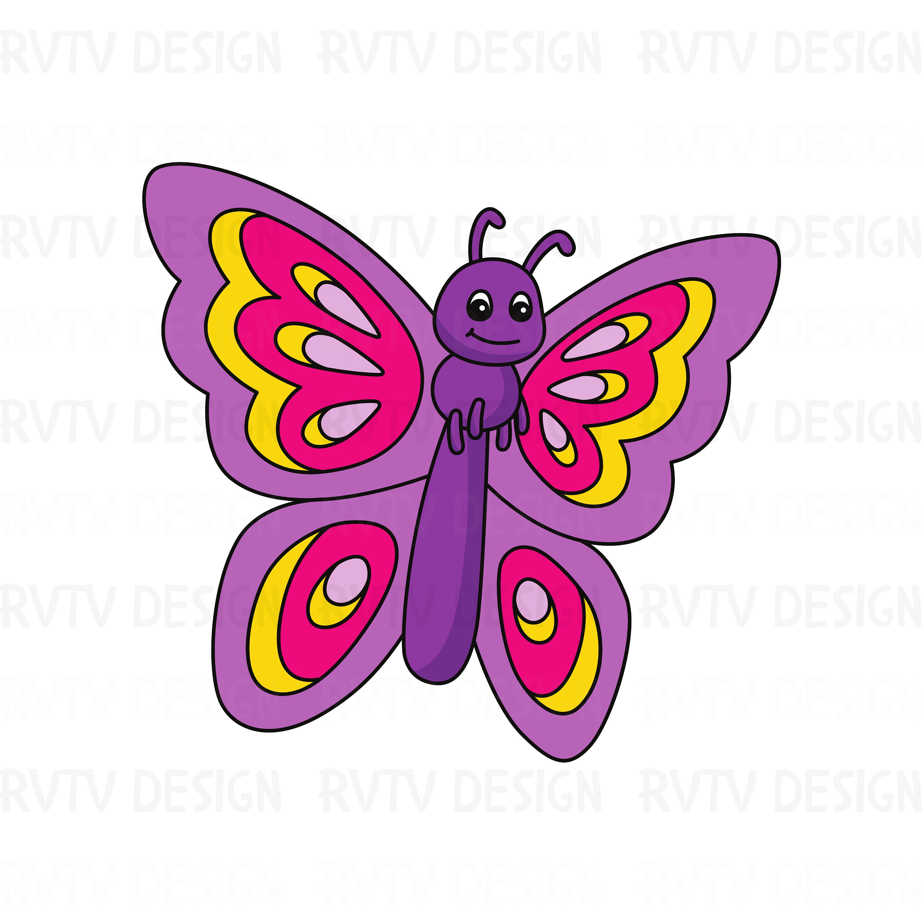 Butterfly Clipart Set, Insect Graphics, Scrapbooking Stickers (PNG Digital  Download) - Etsy, image size:3000x3000