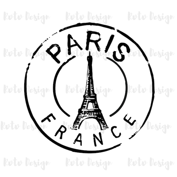 Paris PNG, Instant Download, Eiffel Tower, Paris Design Instant Download, France Png, French City Png, Travel Png, Paris image, Paris vector