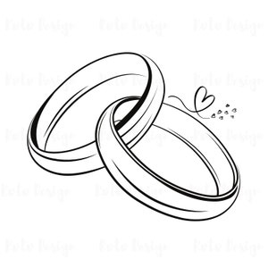 Marriage Ring PNG, Ring Png, Wedding Png, Clipart, Silhouette, Cricut, Engagement Ring Png, Marriage Png, Marriage Ring, Download, Png