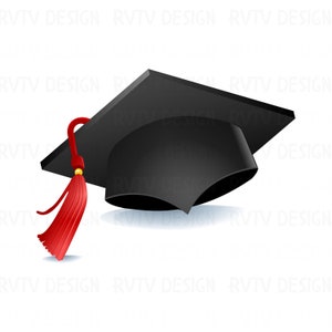 Graduation Cap PNG Clipart: Senior Cut Datei (Digitaler Download)