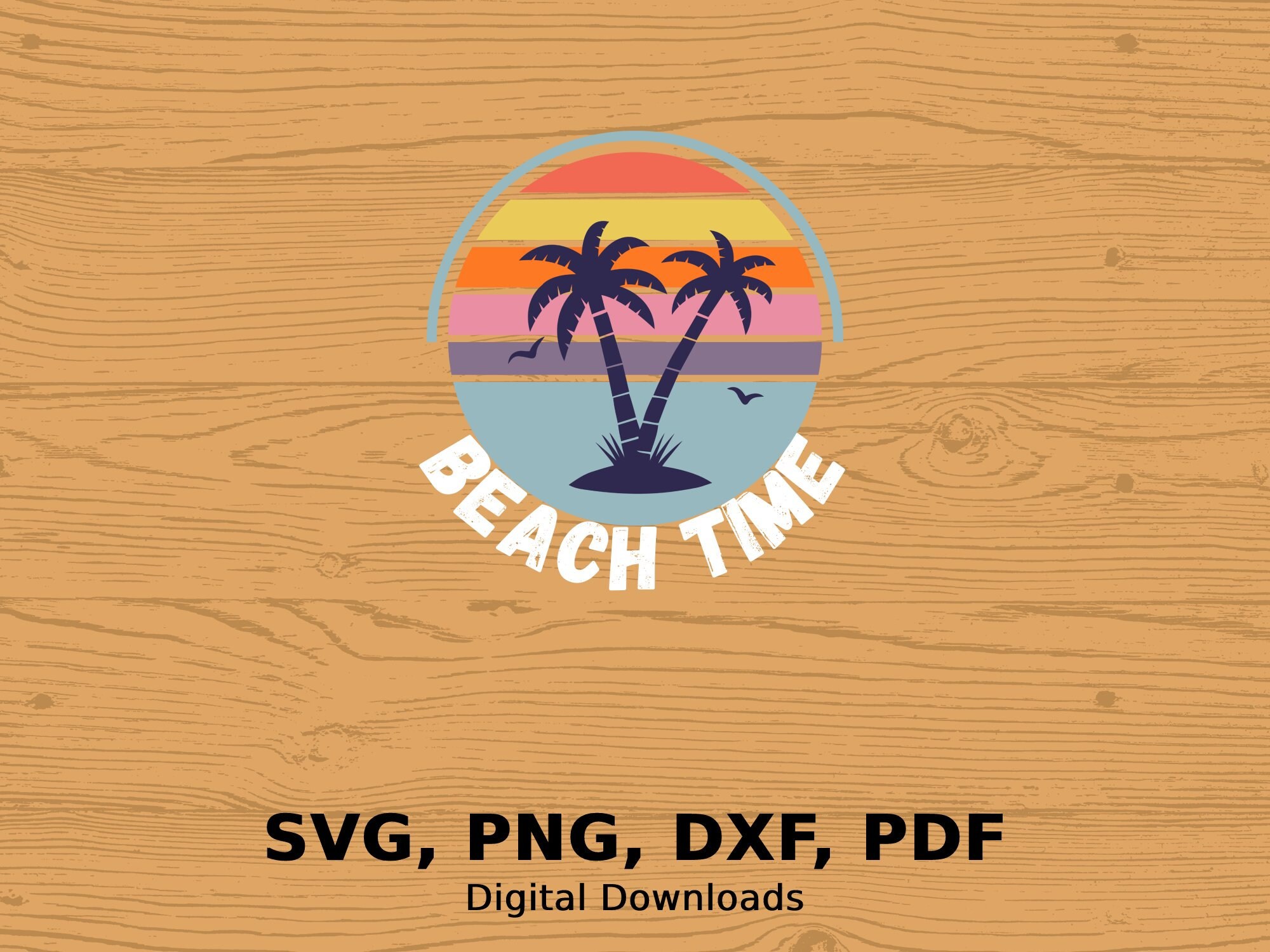 Beach Time Svg Summer Vibes Png Beach Svg Summer Vibes - Etsy Canada