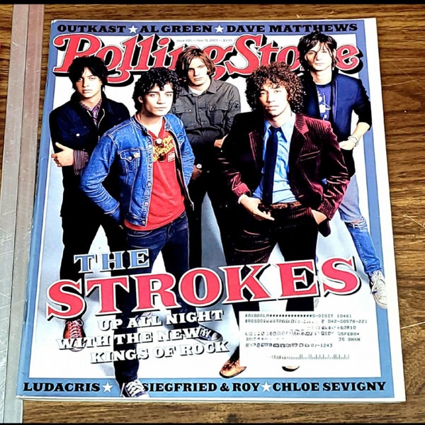 The Strokes Chloe Sevigny Outcast Rolling Stone Magazine 11/13/03 Great Cond.