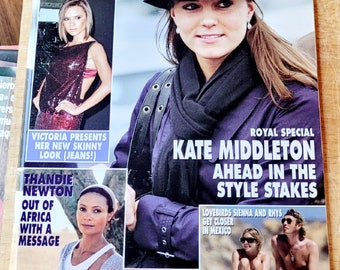 Kate Middletown Paul McCartney Victoria Beckham Uk Hello Magazine Mar 25 2008