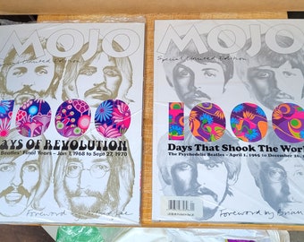 Mojo Beatles Pts 1 ,2 1000 Days Of Revolution & 1000 Days That Shook The World