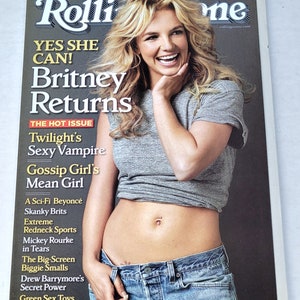 Britney Spears Rolling Stone Magazine December 11 2008 excellent condition