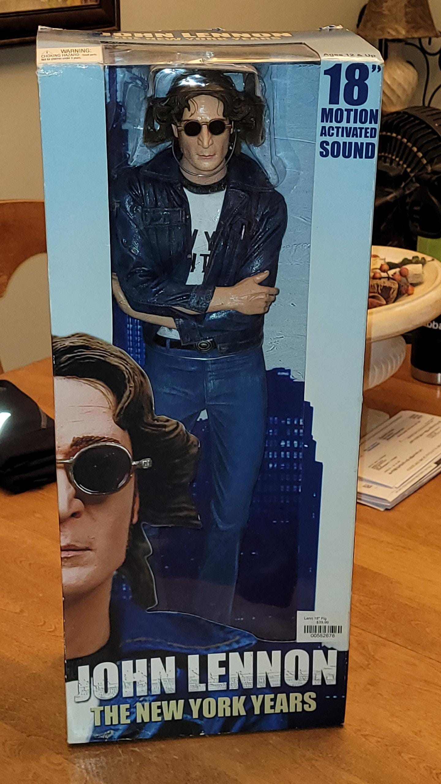 John Lennon the New York Years Motion Activated Talking