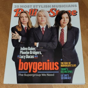 Boygenius Rare Rolling Stone Magazine Feb 2023 new read details
