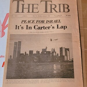 The Trib full NY Newspaper. First issue. 1/9/1978