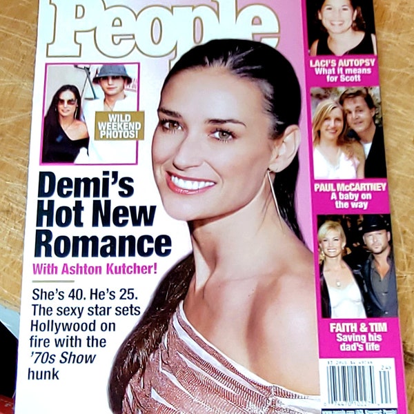 Demi Moore Mccartney Faith Hill People Magazine June 16 2003