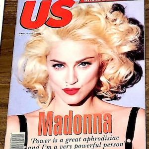 Madonna vintage us weekly magazine june 1991 excellent condition