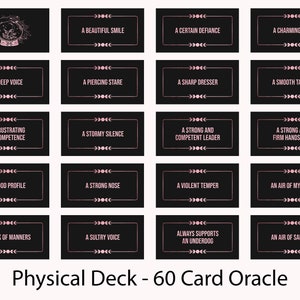 First Impression Oracle ⎮ Witchy Divination Tools ⎮ Physical Deck
