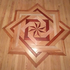 Niestandardowy medalion podłogowy