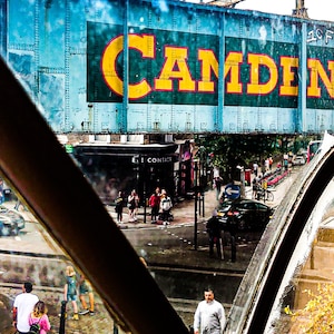 Camden lock bridge